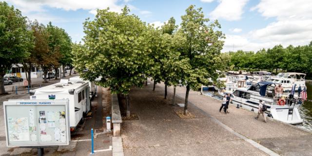 Aire de camping car - Port de plaisance Nancy