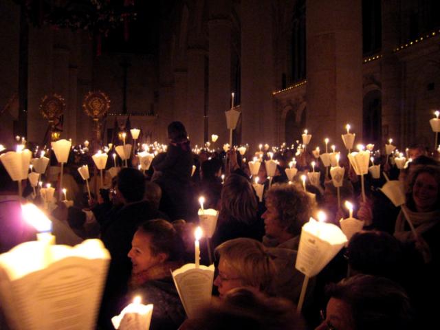 Procession aux flambeaux - Saint Nicolas de Port