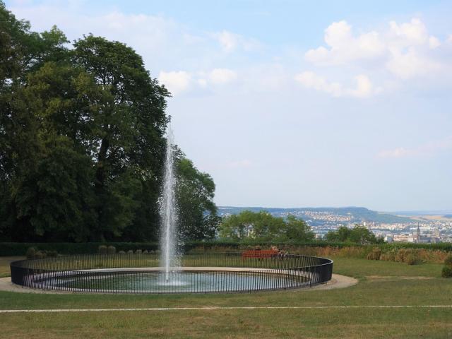 jet d'eau du Parc De Brabois