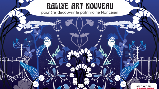 Couverture du livret de jeu Rallye Art Nouveau à Nancy