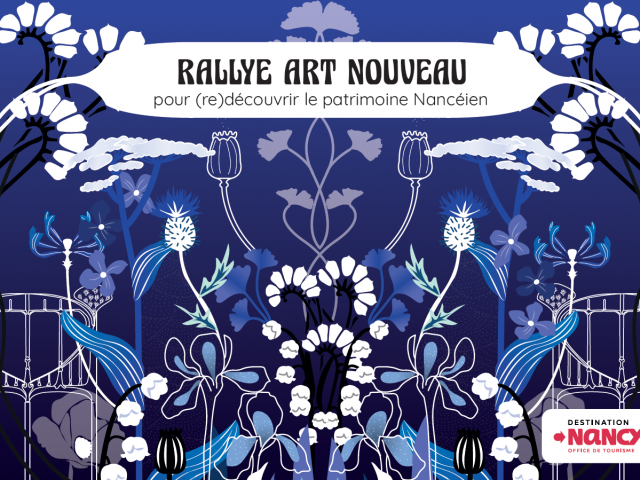 Couverture du livret de jeu Rallye Art Nouveau à Nancy